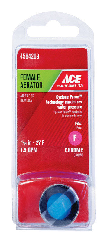 Ace Female Thread 55/64 in.-27F Chrome Faucet Aerator