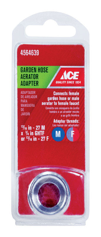 Ace Brass Female/Male Garden Hose Aerator Adapter