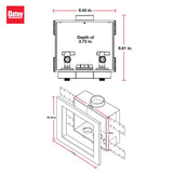 Oatey Washing Machine Outlet Box