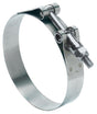 Ideal Tridon 1-1/2 in. 1-5/8 in. 150 Silver Hose Clamp With Tongue Bridge Stainless Steel Band T-Bol