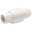 Homewerks 1-1/2 in. D X 1-1/2 in. D Solvent PVC Spring Loaded Check Valve