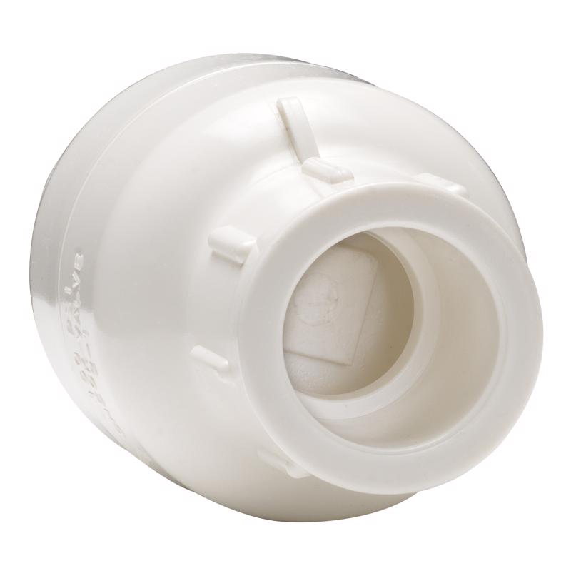 Homewerks 2 in. D X 2 in. D Solvent PVC Spring Loaded Check Valve, Pack of 2