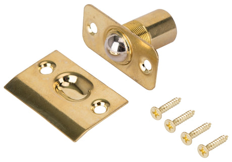 ProSource CB-04PB-PS Ball Catch, Brass, Polished Brass, Brass