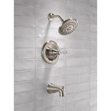 Delta Monitor 1-Handle Brushed Nickel Tub and Shower Faucet