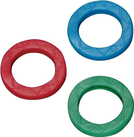 Hy-Ko KC132 Key Ring, 0.23 in L x 2-3/4 in W x 5-1/2 in H Dimensions, Pack of 5