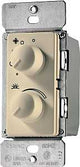 Eaton Wiring Devices RDC15-V-K Fan/Light Control, 1-Pole, 1.5 A, 120 V, Ivory