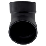 Charlotte Pipe 4 in. Hub X 4 in. D Hub ABS 60 Degree Elbow