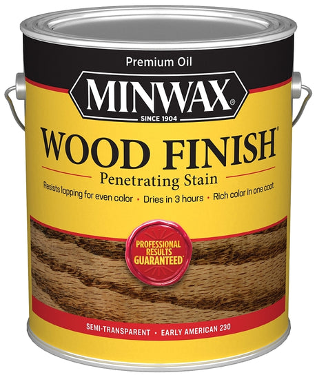Minwax 710780000 Wood Stain, Oil Base, Early American, Liquid, 1 gal, Pack of 2