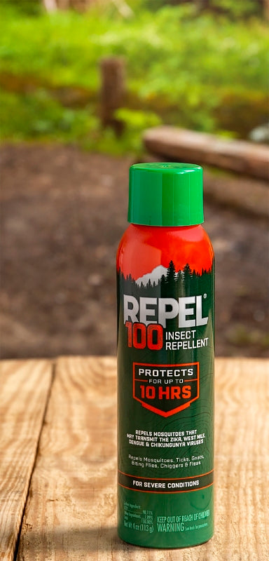 Repel HG-94210 Insect Repellent, Aerosol, Unscented, 4 oz