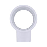 Charlotte Pipe Schedule 40 1-1/2 in. Slip X 1-1/2 in. D Slip PVC Reducing Tee 1 pk