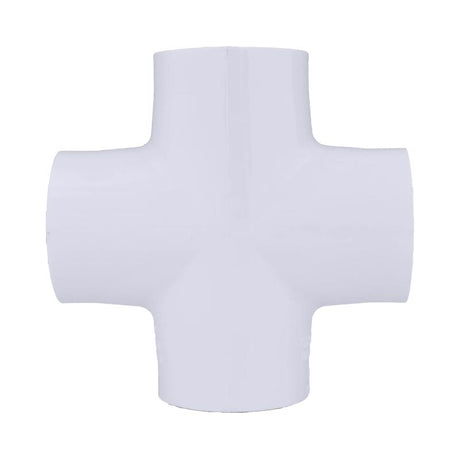 Charlotte Pipe Schedule 40 3/4 in. Slip X 3/4 in. D Slip PVC Cross 1 pk