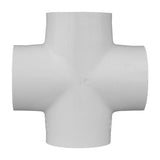 Charlotte Pipe Schedule 40 1-1/2 in. Slip X 1-1/2 in. D Slip PVC Cross 1 pk