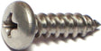 Midwest Fastener 05118 Screw, #10 Thread, Coarse Thread, Pan Head, Phillips Drive, Diamond, Self-Tapping Point