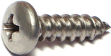 Midwest Fastener 05118 Screw, #10 Thread, Coarse Thread, Pan Head, Phillips Drive, Diamond, Self-Tapping Point