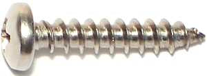 Midwest Fastener 05119 Screw, #10 Thread, Coarse Thread, Pan Head, Phillips Drive, Zinc Dichromate, 100/PK