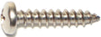 Midwest Fastener 05119 Screw, #10 Thread, Coarse Thread, Pan Head, Phillips Drive, Zinc Dichromate, 100/PK