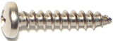 Midwest Fastener 05119 Screw, #10 Thread, Coarse Thread, Pan Head, Phillips Drive, Zinc Dichromate, 100/PK