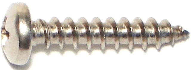 Midwest Fastener 05119 Screw, #10 Thread, Coarse Thread, Pan Head, Phillips Drive, Zinc Dichromate, 100/PK