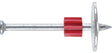 DEWALT 50114-PWR Drive Pin with Washer, 0.145 in Dia Shank, 2-1/2 in L, Steel/Plastic, Zinc