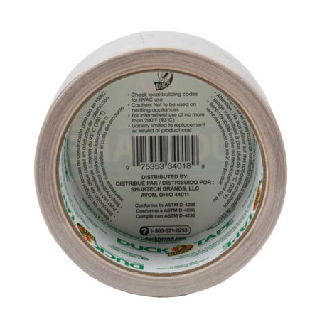 Duck 1.88 in. W X 10 yd L Brown Woodgrain Duct Tape