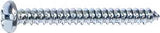 Midwest Fastener 03202 Screw, #12 Thread, Coarse Thread, Pan Head, Phillips, Diamond Point, 100/PK
