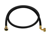Ultra Dynamic Products 3/8 in. W X 6 ft. L Rubber Washing Machine Hose