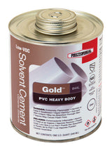 RectorSeal Gold Clear Solvent Cement For PVC 32 oz