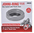 Hercules 90220 Wax Ring, Polyethylene, Brown, For: 3 in Waste Line Closet Toilet Bowls