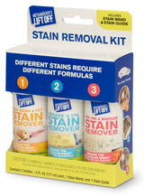 Motsenbocker's Lift Off 421-01 Stain Removal Kit, 12 oz, Liquid, Mild, Clear