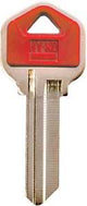 Hy-Ko 13005KW1PR Key Blank, Plastic, For: House Locks, Kwikset Cabinet and Padlocks, Pack of 5