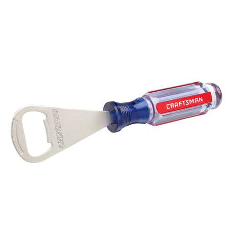 Craftsman Multicolored Plastic/Stainless Steel Manual Bottle Opener