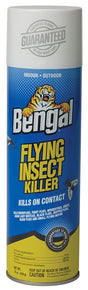 Bengal 93250 Flying Insect Killer, Liquid, Spray Application, Indoor, Outdoor, 16 oz Aerosol Can