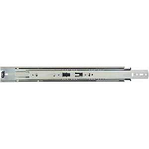 KV True-Trac TT100P 450 Drawer Slide, 100 lb, 450 mm L Rail, 12.7 mm W Rail, Zinc