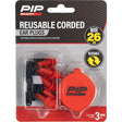 Boss PRO22403 Reusable Ear Plugs, Tri-Flange