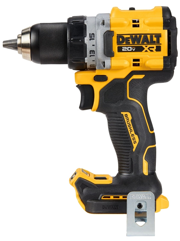 DEWALT XR Series DCD800B Drill Driver, Tool Only, 20 V, 1/2 in Chuck, Keyless, Ratcheting Chuck