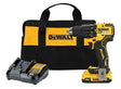 DEWALT DCD798D1 Cordless Hammer Drill Kit, Battery Included, 20 V, 2 Ah, 1/2 in Chuck, Keyless Chuck