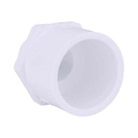 Charlotte Pipe Schedule 40 3/4 in. MPT X 1 in. D Slip PVC Pipe Adapter 1 pk, Pack of 25