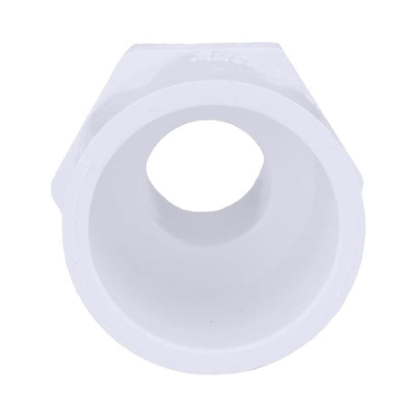 Charlotte Pipe Schedule 40 3/4 in. MPT X 1 in. D Slip PVC Pipe Adapter 1 pk, Pack of 25
