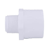 Charlotte Pipe Schedule 40 3/4 in. MPT X 1 in. D Slip PVC Pipe Adapter 1 pk, Pack of 25