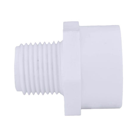 Charlotte Pipe Schedule 40 1/2 in. MPT X 3/4 in. D Slip PVC Pipe Adapter 1 pk, Pack of 25
