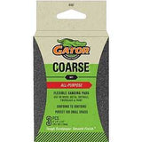 Gator 4157 Sanding Pad, 4 in L, 3 in W, 60 Grit, Coarse, Aluminum Oxide Abrasive