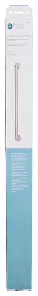 Boston Harbor SG01-01&0130 Grab Bar, 30 in L Bar, Stainless Steel, Wall Mounted Mounting