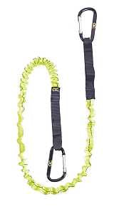 CLC GEAR LINK 1027 Tool Lanyard, 39 to 56 in L, 6 lb Working Load, Carabiner End Fitting