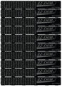 EZ Shim ETC2 Shim, 7.9 in L, 1.19 in W, 0.06 to 0.33 in Thick, Plastic, Black, Pack of 36