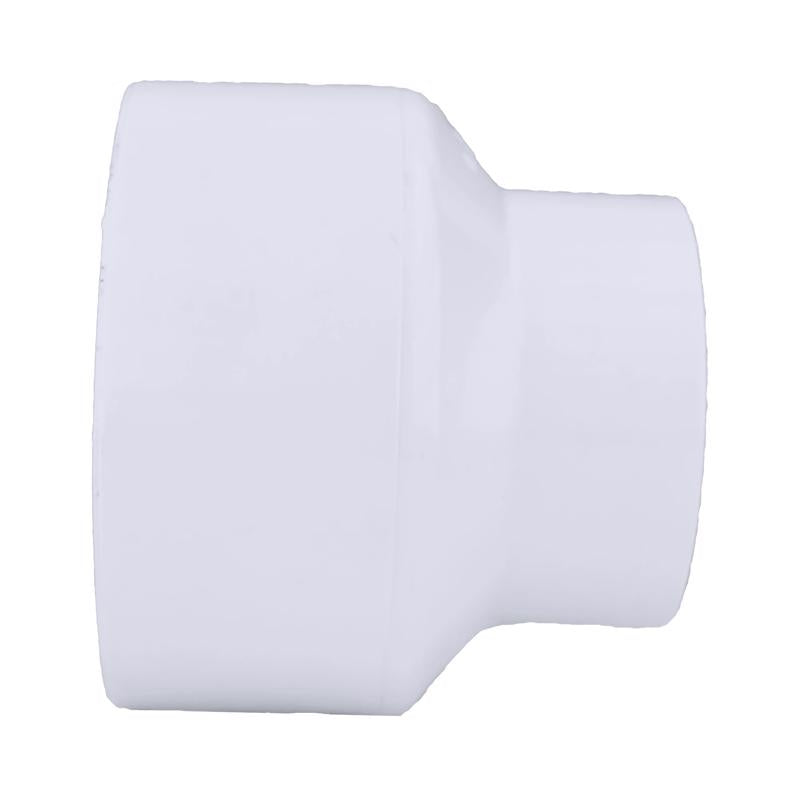 Charlotte Pipe Schedule 40 4 in. Hub X 6 in. D Hub PVC Increaser/Reducer 1 pk