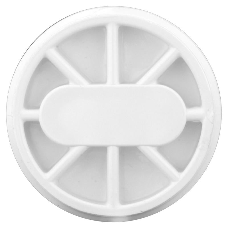 Charlotte Pipe Schedule 40 2 in. MPT X 2 in. D Hub PVC Clean-Out Plug 1 pk