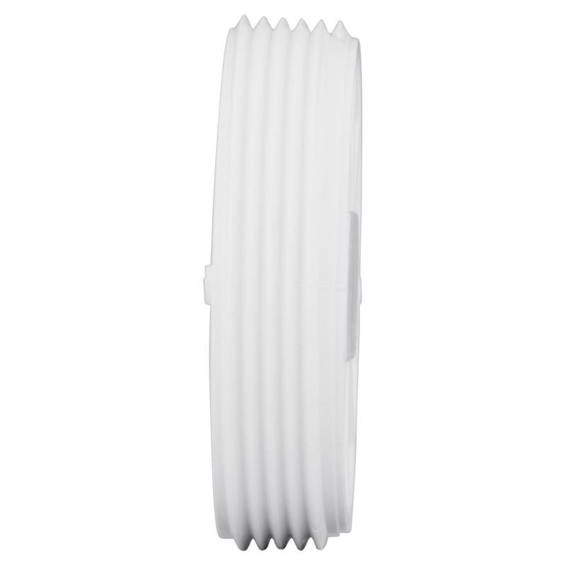 Charlotte Pipe Schedule 40 2 in. MPT X 2 in. D Hub PVC Clean-Out Plug 1 pk