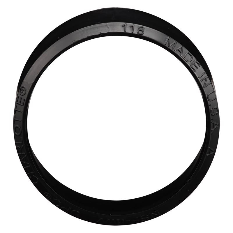 Charlotte Pipe 4 in. Hub X 4 in. D Spigot ABS Bushing