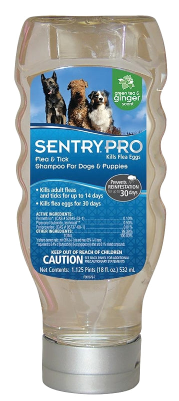 Sergeant's 01987 Pet Shampoo, Opaque Liquid, Fragrant, 18 oz Bottle