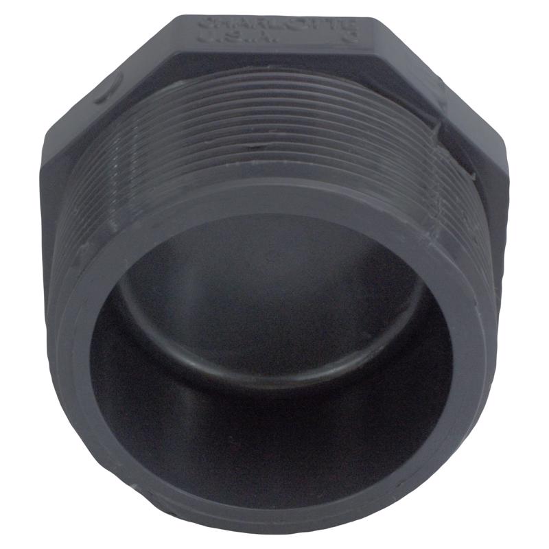 Charlotte Pipe Schedule 80 1 in. MPT X 1 in. D MPT PVC Threaded Plug 1 pk
